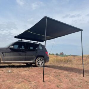 Aluminum case car side awning tent