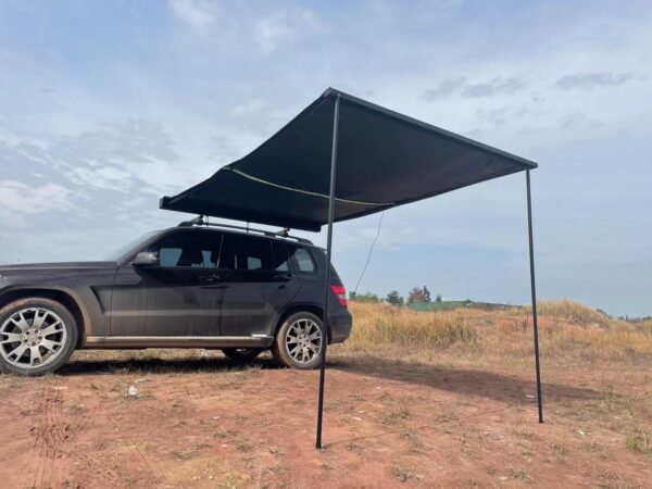 Aluminum case car side awning tent